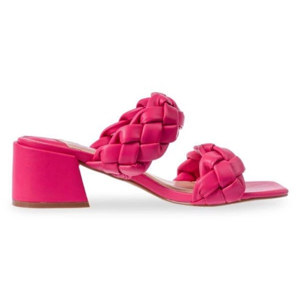 Brand New Ninety Union Braided Block Heel Sandals Size 12